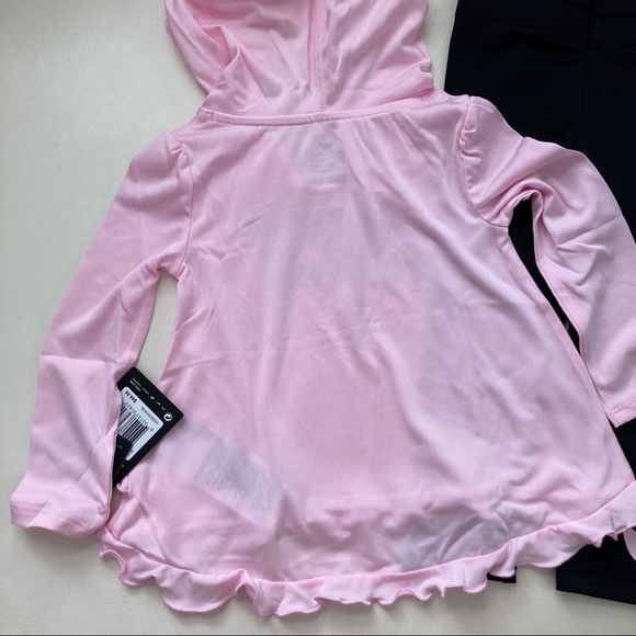 Nike Dri-fit Ruffle Pullover Hoodie and Leggings Set - Picture 10 of 11